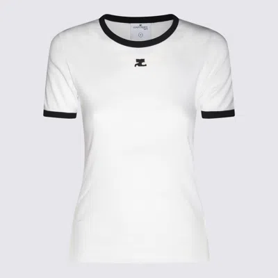 Courrèges White Cotton T-shirt