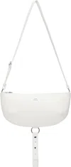 Courrèges White Holy Eclipse Leather Bag