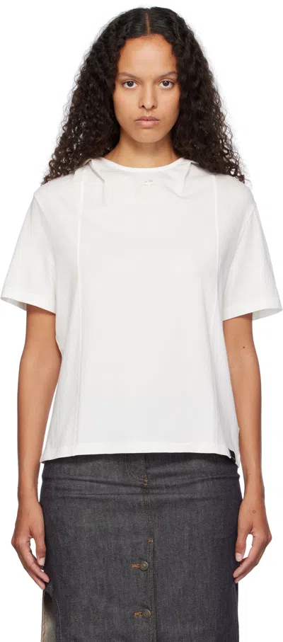 Courrèges Topwear In Heritage White