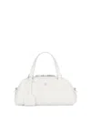 Courrèges White Friday Bowling Leather Bag In White