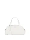 Courrèges White Friday Bowling Leather Bag In White