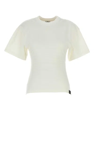 COURRÈGES WHITE LOGO T-SHIRT