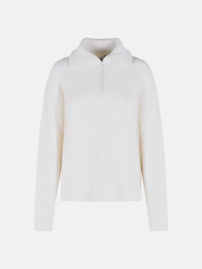 Courrèges White Merino Wool Sweater