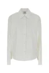 Courrèges Courreges White Poplin Shirt In White