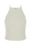Courrèges Courreges White Viscose Blend Tank Top