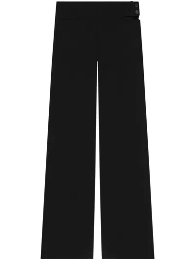 Courrèges Wide-leg Black Trousers