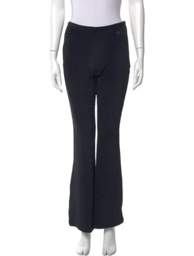 Pre-owned Courrèges Wide Leg Pants In Blue