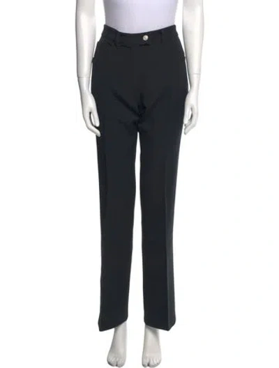 Pre-owned Courrèges Wide Leg Pants In Gray