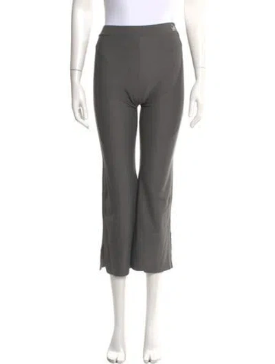 Pre-owned Courrèges Wide Leg Pants In Grey
