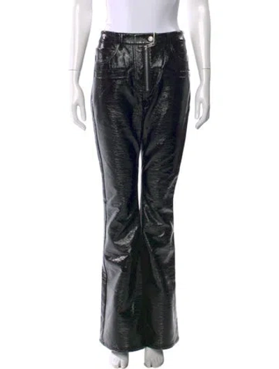 Pre-owned Courrèges Wide Leg Pants W/ Tags In Black