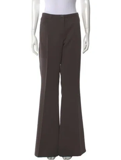 Pre-owned Courrèges Wide Leg Pants W/ Tags In Brown