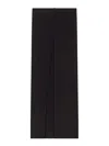 Courrèges Infinite Pleat Pants In Black