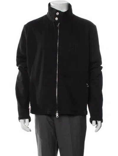 Pre-owned Courrèges Windbreaker In Gray