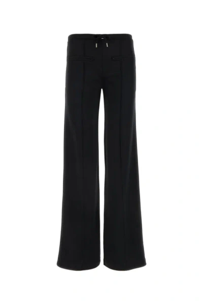 Courrèges Courreges Woman Black Polyester Wide-leg Pant