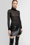Courrèges Reedition Second Skin Top In Black