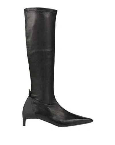 Courrèges Courreges Woman Boot Black Size 8 Leather