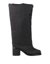 Courrèges Courreges Woman Boot Black Size 8 Textile Fibers