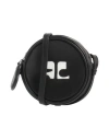 Courrèges Courreges Reedition Leather Circle Bag In Black