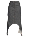 Courrèges Courreges Woman Denim Skirt Blue Size 27 Cotton, Elastane In Blue
