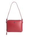 Courrèges Courreges Woman Handbag Burgundy Size - Cowhide In Red