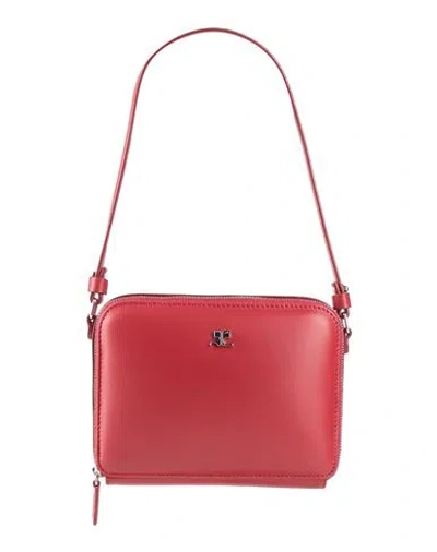 Courrèges Woman Handbag Red Size - Calfskin