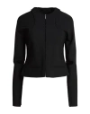 Courrèges Woman Jacket Black Size 6 Polyester, Wool, Elastane, Polyamide In Black