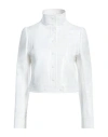 Courrèges Vinyl Reedition Jacket In White