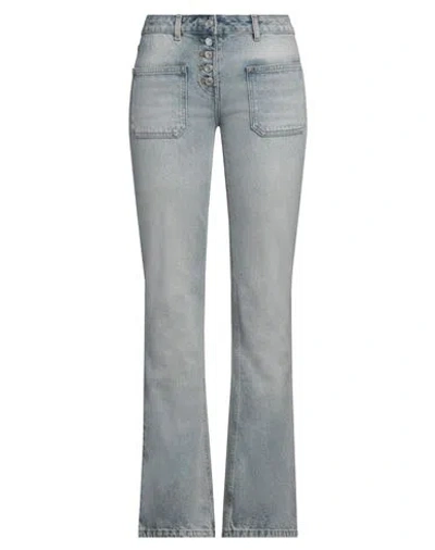 Courrèges Courreges Woman Jeans Blue Size 10 Cotton