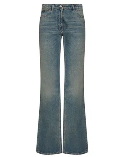 Courrèges Woman Jeans Blue Size 26 Cotton