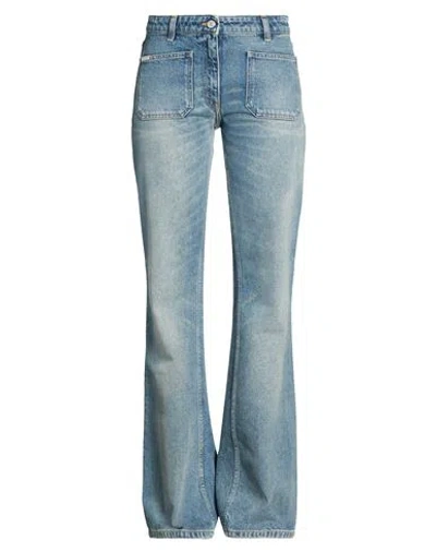 Courrèges Woman Jeans Blue Size 27 Cotton