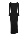 Courrèges Courreges Woman Mini Dress Black Size 4 Viscose, Elastane In Black
