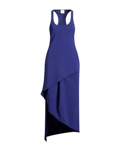 Courrèges Woman Maxi Dress Light Blue Size 6 Polyester, Polyurethane