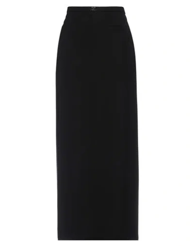 Courrèges Courreges Woman Maxi Skirt Black Size 6 Polyester
