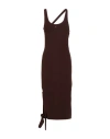 Courrèges Knit Dress In Brown