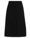 Courrèges Woman Midi Skirt Black Size 6 Polyester
