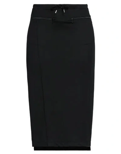 Courrèges Woman Midi Skirt Black Size L Polyester