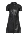 Courrèges Courreges Woman Mini Dress Black Size 6 Polyurethane