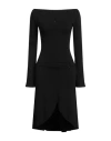 Courrèges Courreges Woman Mini Dress Black Size 4 Viscose, Elastane In Black