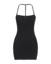 Courrèges Courreges Woman Mini Dress Black Size M Viscose, Polyester
