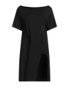 Courrèges Logo Embroidery Dress Dresses In Black