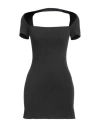 Courrèges Courreges Woman Mini Dress Dark Green Size M Viscose, Polyester In Green