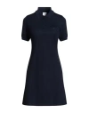Courrèges Woman Mini Dress Midnight Blue Size M Cotton In Blue