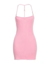 Courrèges Courreges Woman Mini Dress Pink Size L Viscose, Polyester In Pink