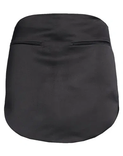 Courrèges Woman Mini Skirt Black Size 4 Polyester