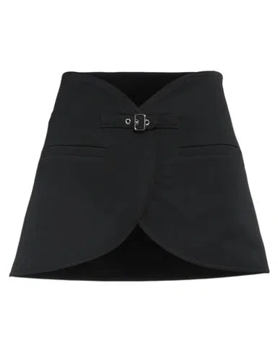 Courrèges Woman Mini Skirt Black Size 4 Polyester, Acetate