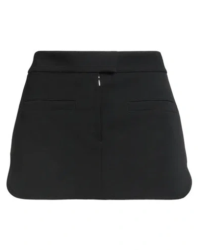 Courrèges Woman Mini Skirt Black Size 6 Polyester, Acetate