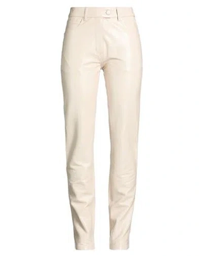 Courrèges Woman Pants Beige Size 26 Cotton, Polyester, Elastane In Neutral