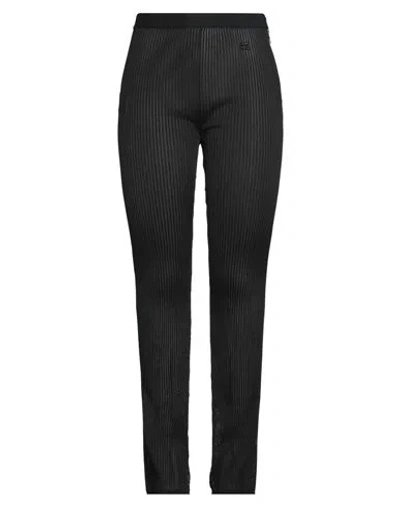 Courrèges Courreges Woman Pants Black Size 3 Polyamide, Polyester