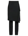 Courrèges Woman Pants Black Size 6 Virgin Wool, Elastane In Black