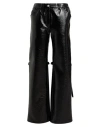 Courrèges Black Baggy Trousers In Black